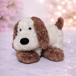 White and Brown Stuffed Animal Plush Dog